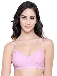 Multicoloured Cotton Basic Bras - Pack Of 2-thumb1