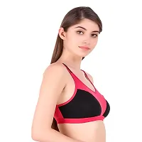 Women's Sports Bra Pink Color Pack of 1-thumb2