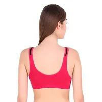 Women's Sports Bra Pink Color Pack of 1-thumb3