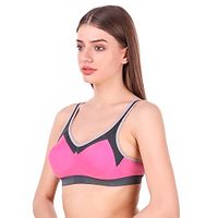 Women's Nayra Sports Bra Pink color Pack of 1-thumb1