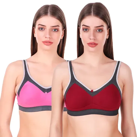 Non Padded Sports Bras Combo