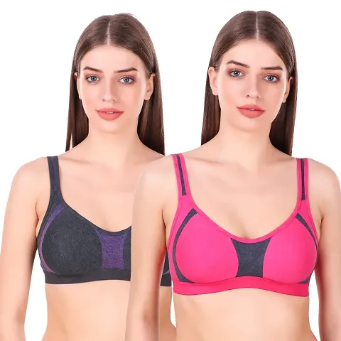 Women's Gourgus Sports Bra Pack of 2