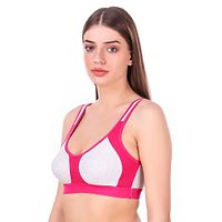 Women's Seema Sports Bra Pink color Pack of 1-thumb2