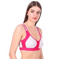 Women's Seema Sports Bra Pink color Pack of 1-thumb1