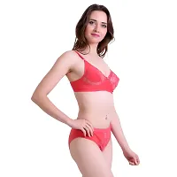 Women's  Lingerie Sets Pink Colour Pack of 1-thumb2