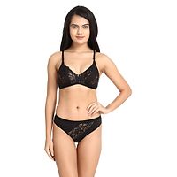 Women's  Kumkum Bridal Fancy Lingerie Sets Lingerie Sets  Pack Of 3-thumb1