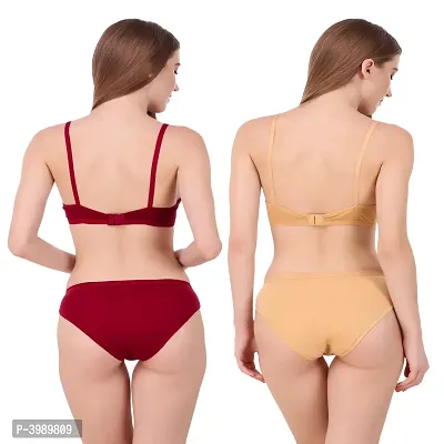 Women's  Lingerie Sets Multicolour Pack of 2-thumb4