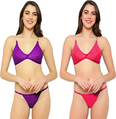 Women Fancy Lingerie Sets pack of 2