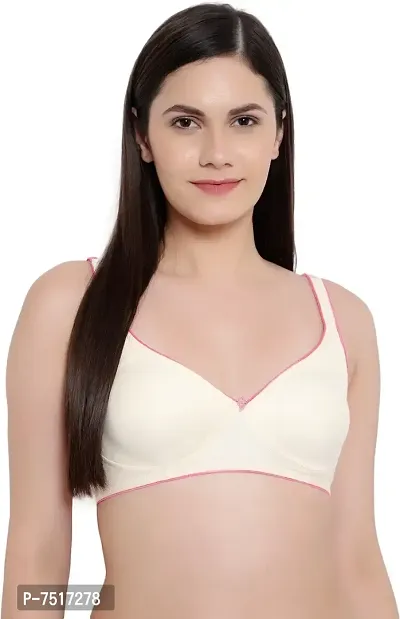 Buy Stylish Cotton Blend Solid Bralette Bras For Women- Pack Of 2