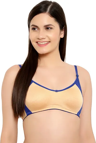 Womens Solid Non Padded Bras