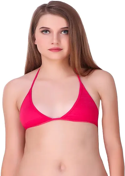 Stylish Blend Self Design Bralette Bras For Women