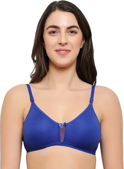 Fancy Solid Basic Bra