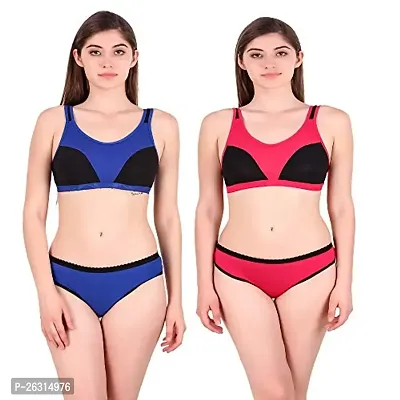 Tace Sports Lingrie Sets Multicolor Pack of 2