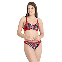 Tace Flower Print Lingerie Sets Pack of 2-thumb2