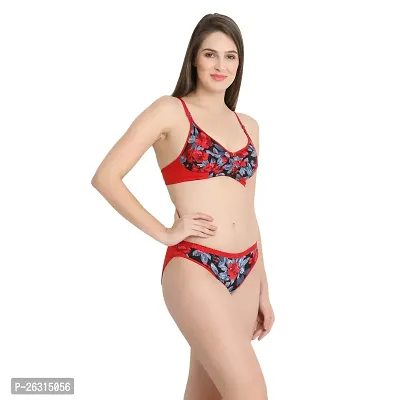 Tace Flower Print Lingerie Sets Pack of 1-thumb4