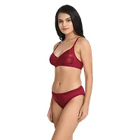 Tace Varsha Maroon Color Lingerie Sets Pack of 1-thumb2