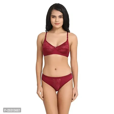 Tace Varsha Maroon Color Lingerie Sets Pack of 1-thumb0