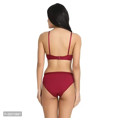 Tace Varsha Maroon Color Lingerie Sets Pack of 1-thumb5