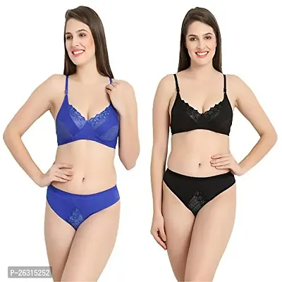 Tace Lingerie Sets Multi Colour Pack of 2