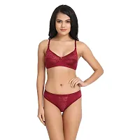 Tace Varsha Maroon Color Lingerie Sets Pack of 1-thumb1