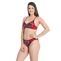 Tace Flower Print Lingerie Sets Pack of 1-thumb2