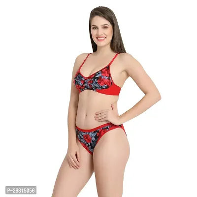 Tace Flower Print Lingerie Sets Pack of 1-thumb3