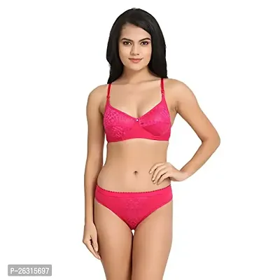 Tace Varsha Pink Color Lingerie Sets Pack of 1