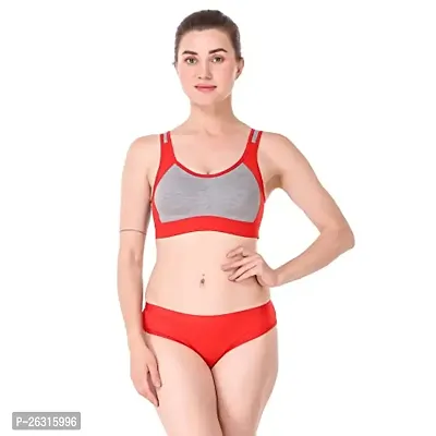 Stylish Multicoloured Cotton Sports Bra For Women Pack Of 3-thumb4