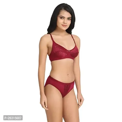 Tace Varsha Maroon Color Lingerie Sets Pack of 1-thumb4