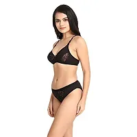 Tace Kumkum Black Color Lingerie Sets Pack of 1-thumb2