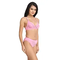 Tace Kumkum Pink Color Lingerie Set Pack of 1-thumb3