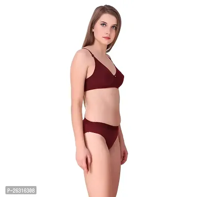 Tace Lingerie Sets Maroon Colour Pack of 1-thumb4