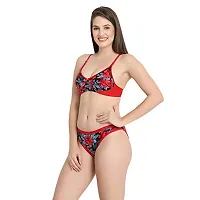 Tace Flower Print Lingerie Sets Pack of 2-thumb3