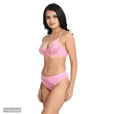 Tace Kumkum Pink Color Lingerie Set Pack of 1-thumb3