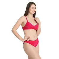 Tace Lingerie Sets Pink Colour Pack of 1-thumb3