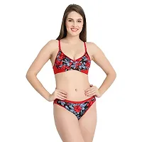 Tace Flower Print Lingerie Sets Pack of 2-thumb1