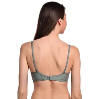 Stylish Cotton Blend Solid Bra for Women, Pack of 3-thumb1