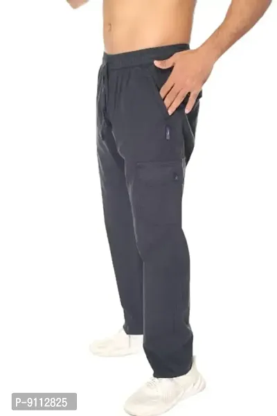 Buy Flying Machine Solid Twill Cargo Trousers - NNNOW.com