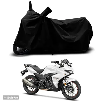 Classic Waterproof Bike Body Cover For Hero Xtreme 200S Special Used For Dust Particle-Sun UV Rays-Water Drop(Black)