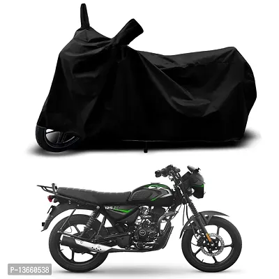 Classic Waterproof Bike Body Cover For Bajaj CT 125X Drum Special Used For Dust Particle-Sun UV Rays-Water Drop(Black)