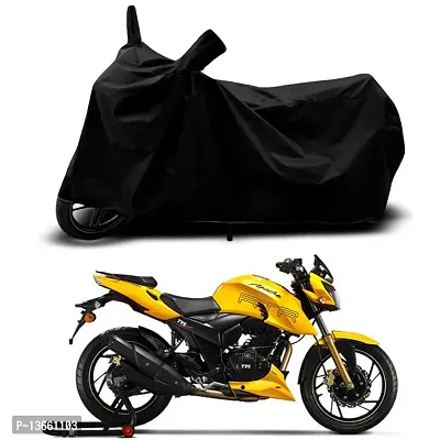 Classic Waterproof Bike Body Cover For TVS Apache RTR 310 Special Used For Dust Particle-Sun UV Rays-Water Drop(Black)