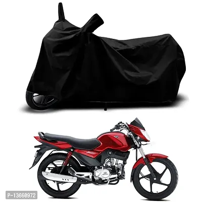 Classic Waterproof Bike Body Cover For Mahindra Stallio Special Used For Dust Particle-Sun UV Rays-Water Drop(Black)