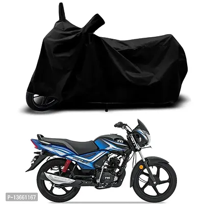 Classic Waterproof Scooty Body Cover For Tunwal Lithino Li Special Used For Dust Particle-Sun UV Rays-Water Drop(Black)