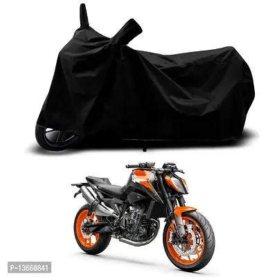 Classic Waterproof Bike Body Cover For KTM 890 Duke Special Used For Dust Particle-Sun UV Rays-Water Drop(Black)