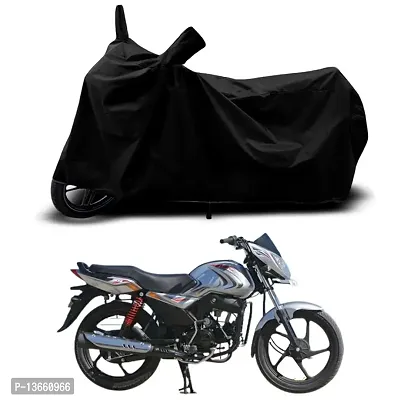 Classic Waterproof Bike Body Cover For Mahindra Pantero SS Special Used For Dust Particle-Sun UV Rays-Water Drop(Black)