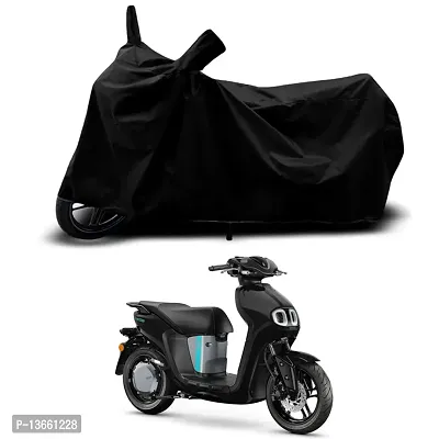 Classic Waterproof Scooty Body Cover For Yamaha Neo's STD Special Used For Dust Particle-Sun UV Rays-Water Drop(Black)