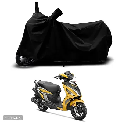 Classic Waterproof Scooty Body Cover For Hero Maestro Edge 125-Dis Special Used For Dust Particle-Sun UV Rays-Water Drop(Black)