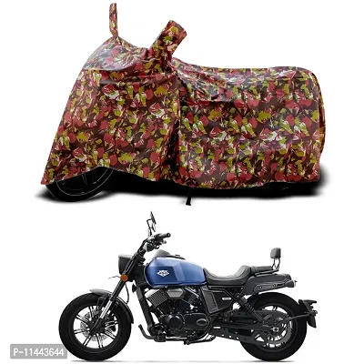 Waterproof Bike Cover For Keeway K-Light 250V Matte New Special Used For Dust Particle-Sun UV Rays-Water Drop-Indoor-Outdoor-Parking Full Body Protection(Army Multicolor)