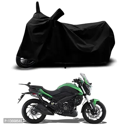 Classic Waterproof Bike Body Cover For Bajaj Dominar 400 STD Special Used For Dust Particle-Sun UV Rays-Water Drop(Black)