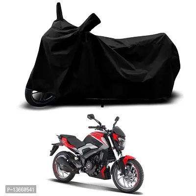 Classic Waterproof Bike Body Cover For Bajaj Dominar 250 STD Special Used For Dust Particle-Sun UV Rays-Water Drop(Black)